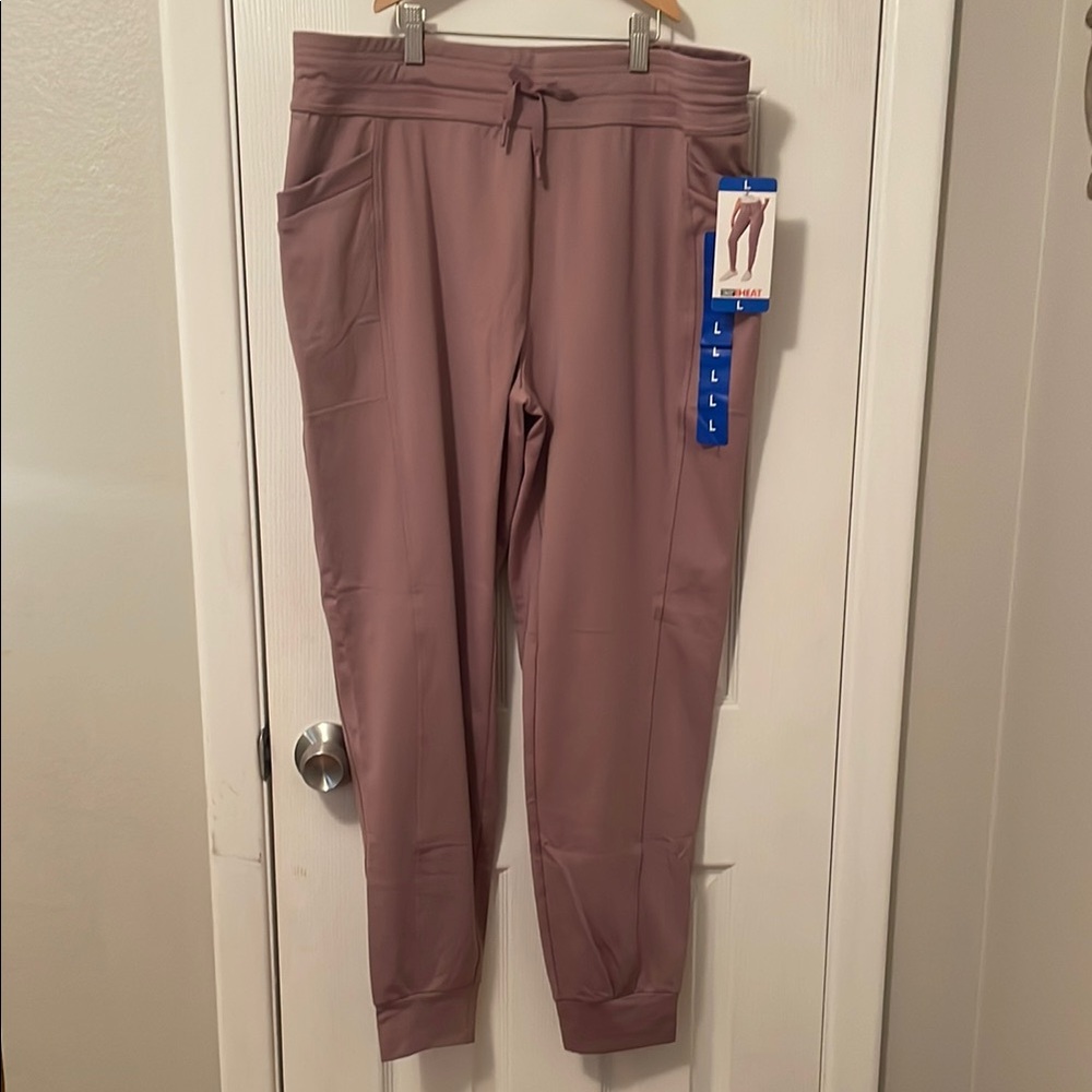 32 Degrees Mauve Pants with Tapered Legs
